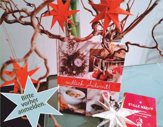 Vorweihnachtlicher Bastelnachmittag in der Stadtbibliothek